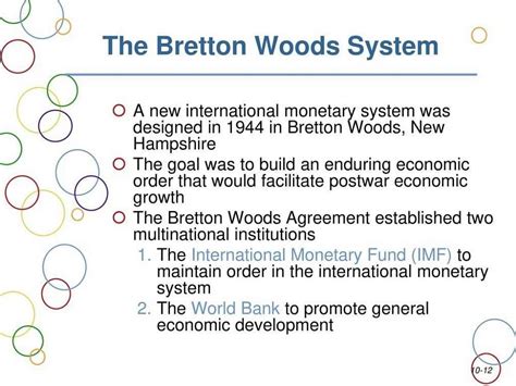 Explain Bretton Wood System Edurev Class Question