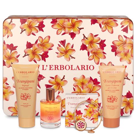 L Erbolario Frangipani Pachet Apa De Parfum Ml Gel De Dus Ml