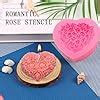 Amazon Kuuguu Pack Silicone D Rose Flower Heart Molds Diy