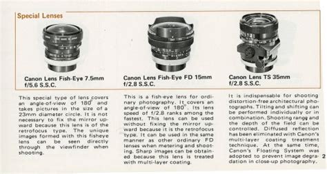 БЛОГ ДМИТРИЯ ЕВТИФЕЕВА | Объективы Canon FD (адаптеры, каталог и проч.)