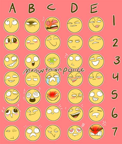 Emoji Drawing Challenge By Sockhats On Deviantart