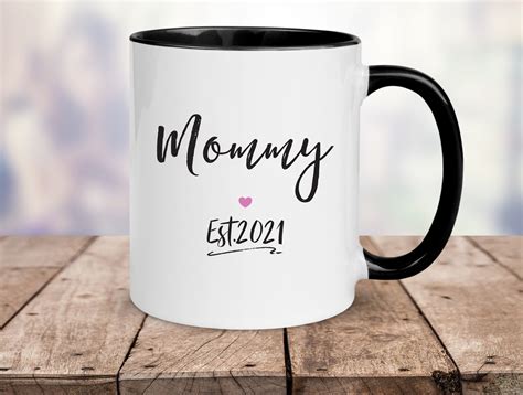 Mommy And Daddy Mug Set First Time Mom And Dad Coffee Cups Etsy