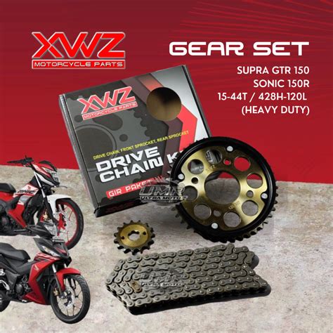 Jual Gear Gir Set Gir Paket Supra Gtr Sonic R Xwz Shopee Indonesia