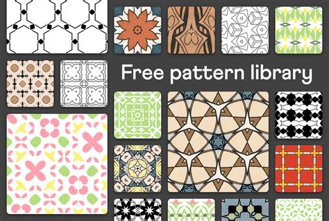 100% Free Patterns: high-quality seamless designs – Repper app