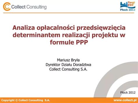 PPT Analiza opłacalności przedsięwzięcia determinantem realizacji