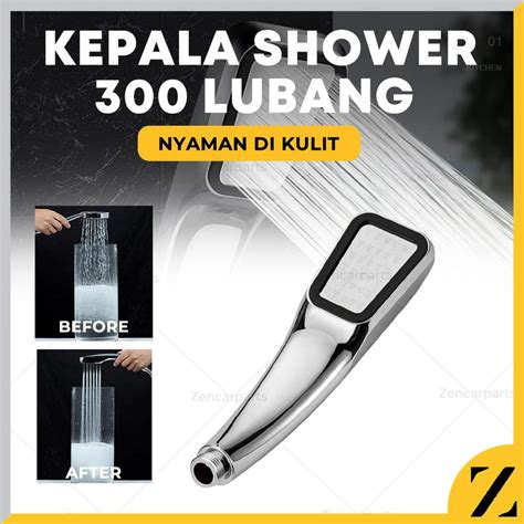 Jual Kepala Shower Mandi Lubang Tekanan Tinggi Hemat Air Anti Karat