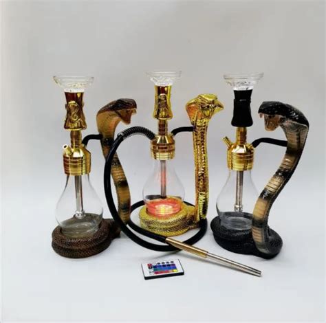 Dropshipping Arabic Acrylic Hookah Set With Chicha Bowl Water Pipe Glass Bong And Cobra