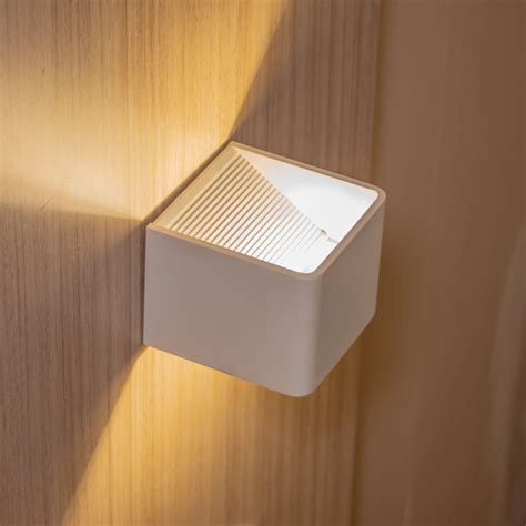 Applique LED Cube Accu Magnetica Bianco Lampade It