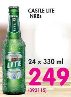 CASTLE LITE NRBs Offer At Makro