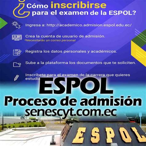 Proceso De Admisi N Y Matriculaci N En La Espol