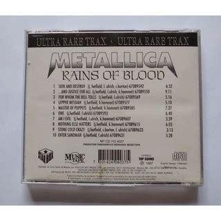 CD METALLICA Rains Of Blood Full Bootleg Album 1989 1992 Live