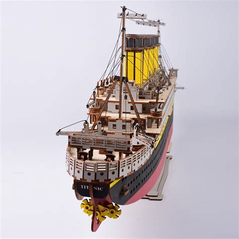 Large Wooden Titanic Model Kit 3D Wooden Puzzle