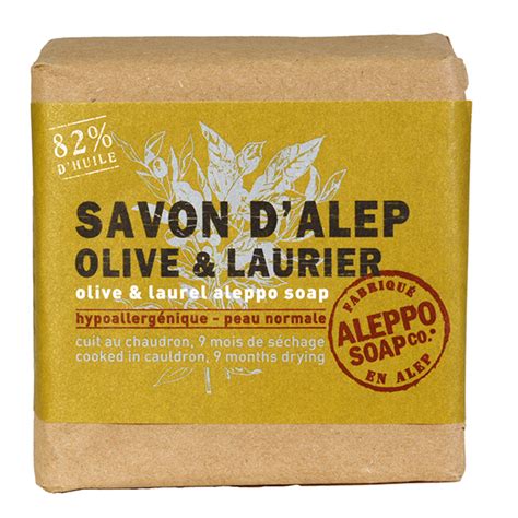 Savon D Alep Olive Laurier G Green Gaia