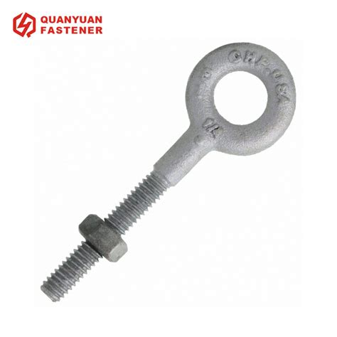 Hot DIP Galvanized Eye Bolts China Hot DIP Galvanized Eye Bolts