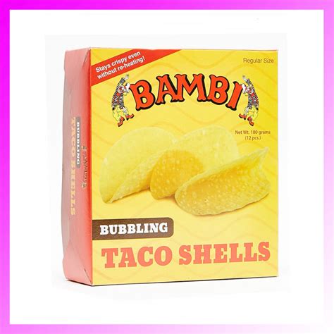 Bambi Bubbling Taco Shell S Lazada Ph