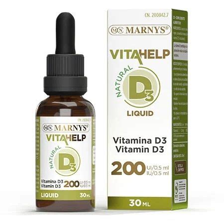 Vitamina D Lichida D Colecalciferol Ml Marnys Farmacia Tei Online