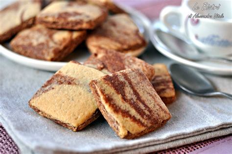 Biscotti Marmorizzati Alle Nocciole