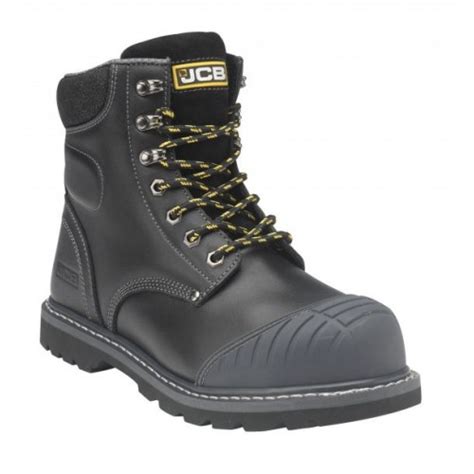 Jcb 5cx Black Safety Boots