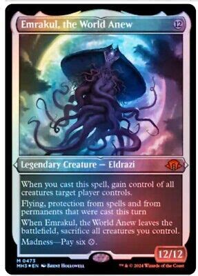 Emrakul The World Anew Foil Etched Mh Nm Mtg Ebay