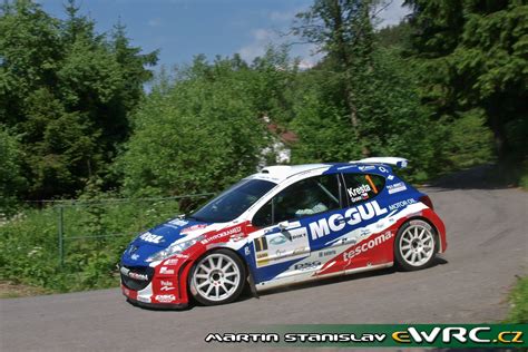 Kresta Roman Gross Petr Peugeot 207 S2000 Rallye Český Krumlov 2009