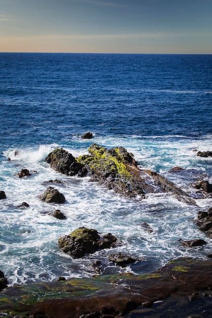 Premium Photo Coastal Promenade Along Ocean In Puerto De La Cruz