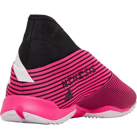 Buy Adidas Mens Nemeziz 19 3 Laceless Indoor Boots Shock Pink Footwear White Core Black