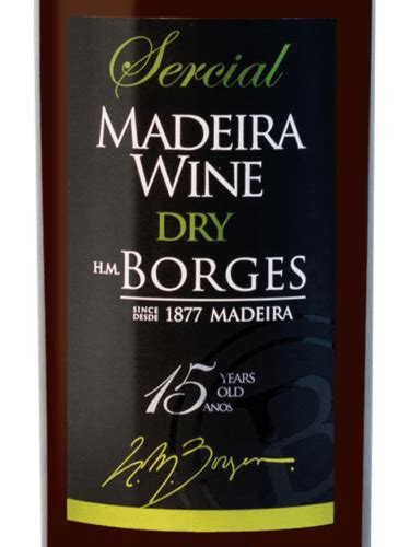 N V H M Borges Sercial Madeira Years Old Dry Vivino Us