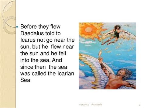 Icarus and daedalus