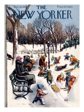 New Yorker New York Covers Print at the Condé Nast Collection The New