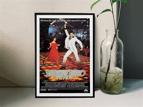 Saturday Night Fever Movie Poster Film/room Decor Wall Art/poster Gift/canvas Prints - Etsy