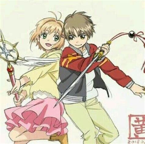 Pin De Ikanafuu En Card Captor Sakura Sakura Y Shaoran Shaoran Sakura