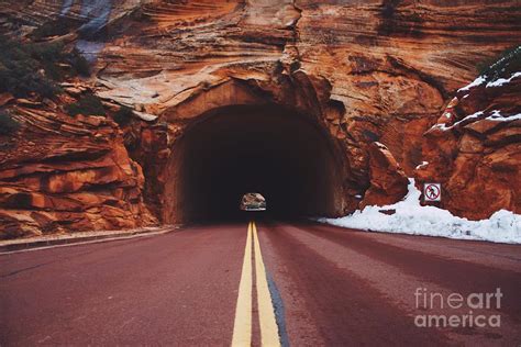 Zion - Mount Carmel Tunnel Photograph by John Knipp - Pixels