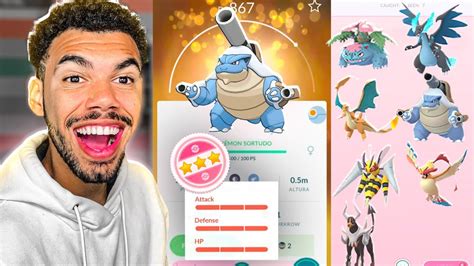 Mega Blastoise E Fiz Todas As Mega Evolu Es Do Jogo Pokemon Go