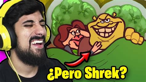 Shrek Pero Si Fuera Absurdo Y Sabroso Reaccionando A Cas Van De Pol