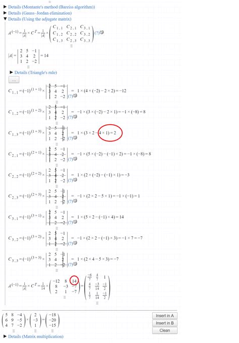 calculus - Inverse of 3x3 Matrix - Mathematics Stack Exchange