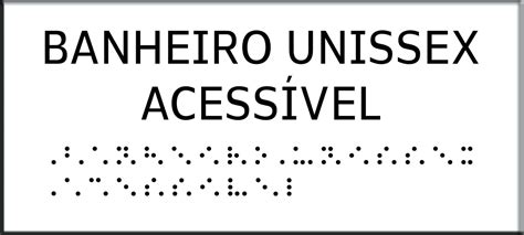 Placas Braille Lagge Acessibilidade