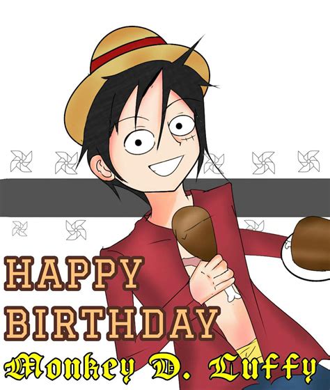 Happy Birthday LUFFY One Piece Amino