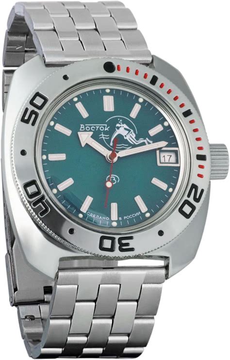 Reloj de pulsera Vostok Amphibian automático para hombre con cuerda