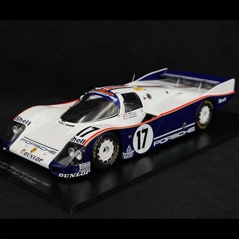 Porsche 962C N 17 Winner 24h Le Mans 1987 1 18 Spark 18LM87