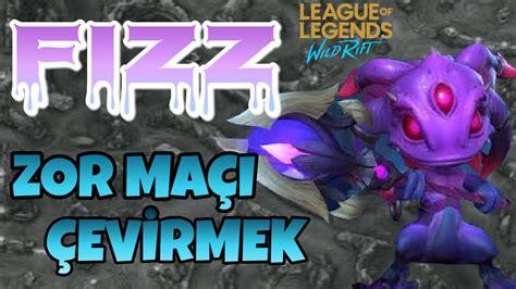 Wild Rift Fizz İle Maç Taşımak Lol Mobil Türkçe League Of Legends