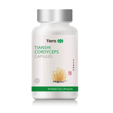 Кордицепс «Тяньши» в капсулах | Продукція Tiens