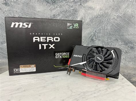 T435 ジャンク Msi Geforce Gtx 1060 Aero Itx 6g Oc グラフィックボード グラフィックスカード中古のヤフオク落札情報