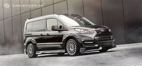 Ford Transit Connect Gets Tuning Body Kit From Carlex Design