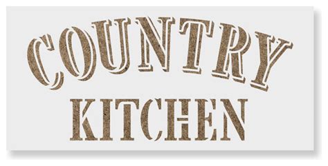 Country Stencils For Kitchen Cabinets Good Morning Country Folk! This Gorgeous Country Kitchen Featu