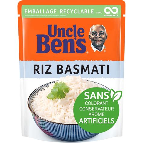 Ben S Original Riz Basmati Sachet Recyclable Pr T En Min Personne