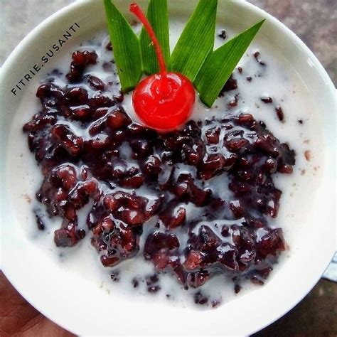 Bubur Pulut Hitam Plating Amelia Dowd