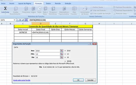 Excel Transforma Quantidade De Dias Em Meses E Semanas Aprenda Fotos