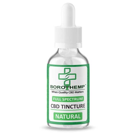 Full Spectrum Cbd Tincture 30ml Boro Hemp Co