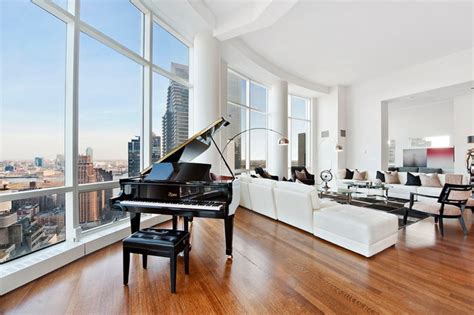 Sutton Place Penthouse Contemporary Living Room New York By