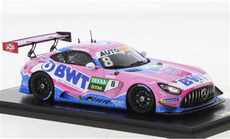 Miniature Mercedes AMG GT 1 43 Spark 3 No 8 AMG GruppeM Racing BWT DTM